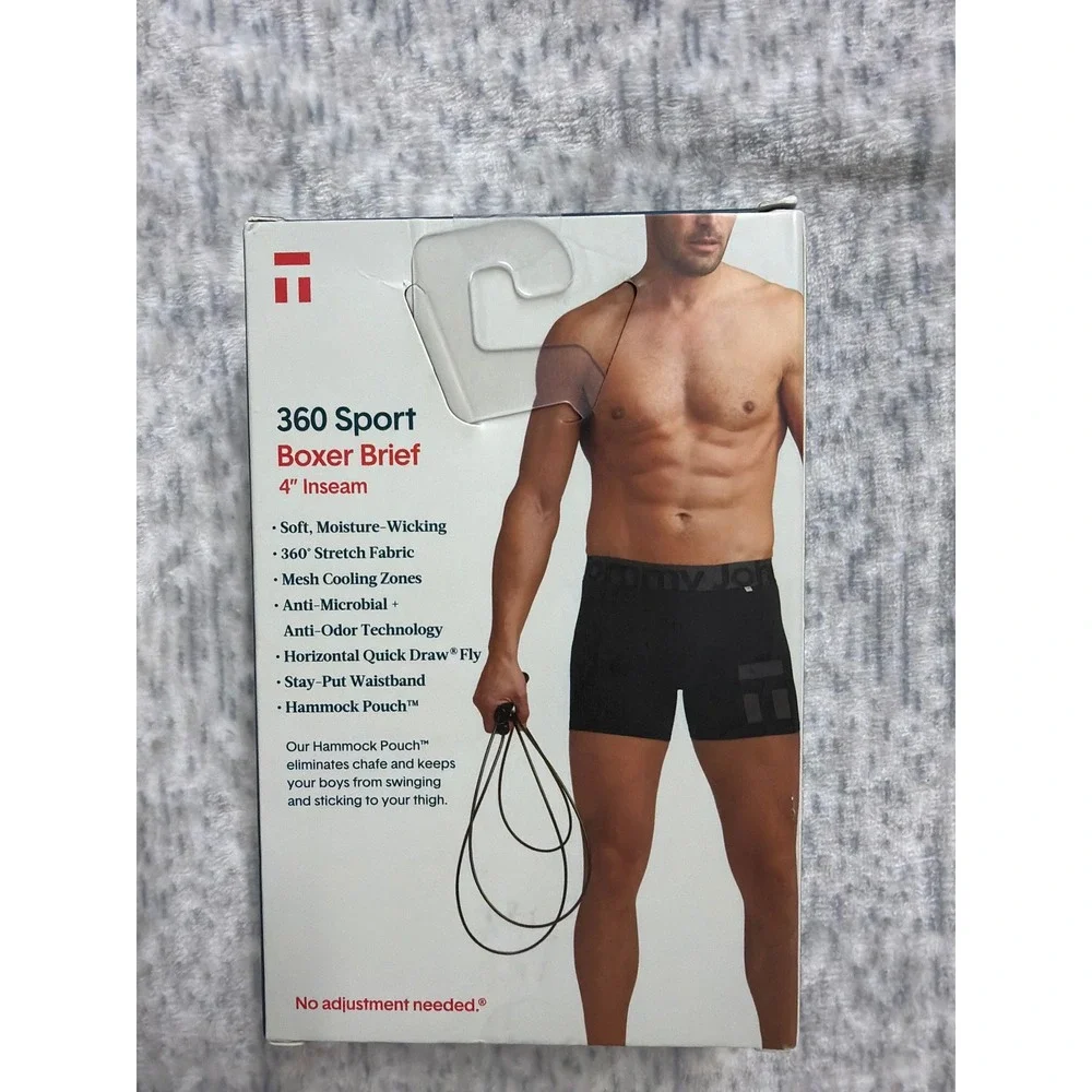 Tommy John 360 Sport Boxer Brief 2 Pack 4
